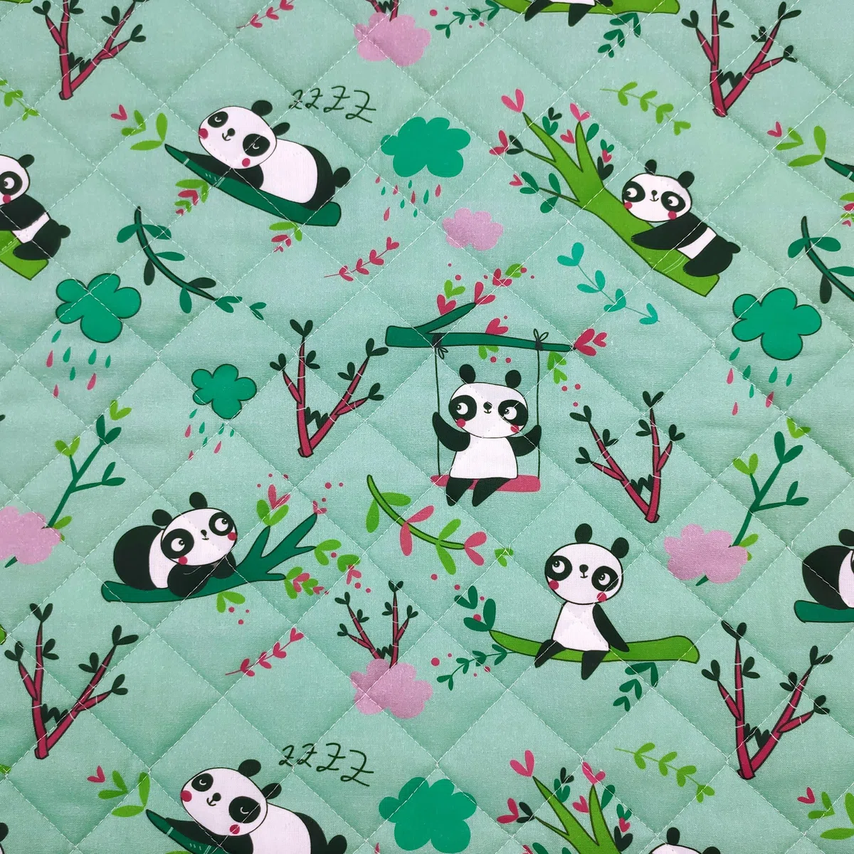 Worek Nanna dla dzieci i Bimba od 2 do 6 lat - 100% bawełna - Made in Italy (Sacco Nanna panda)