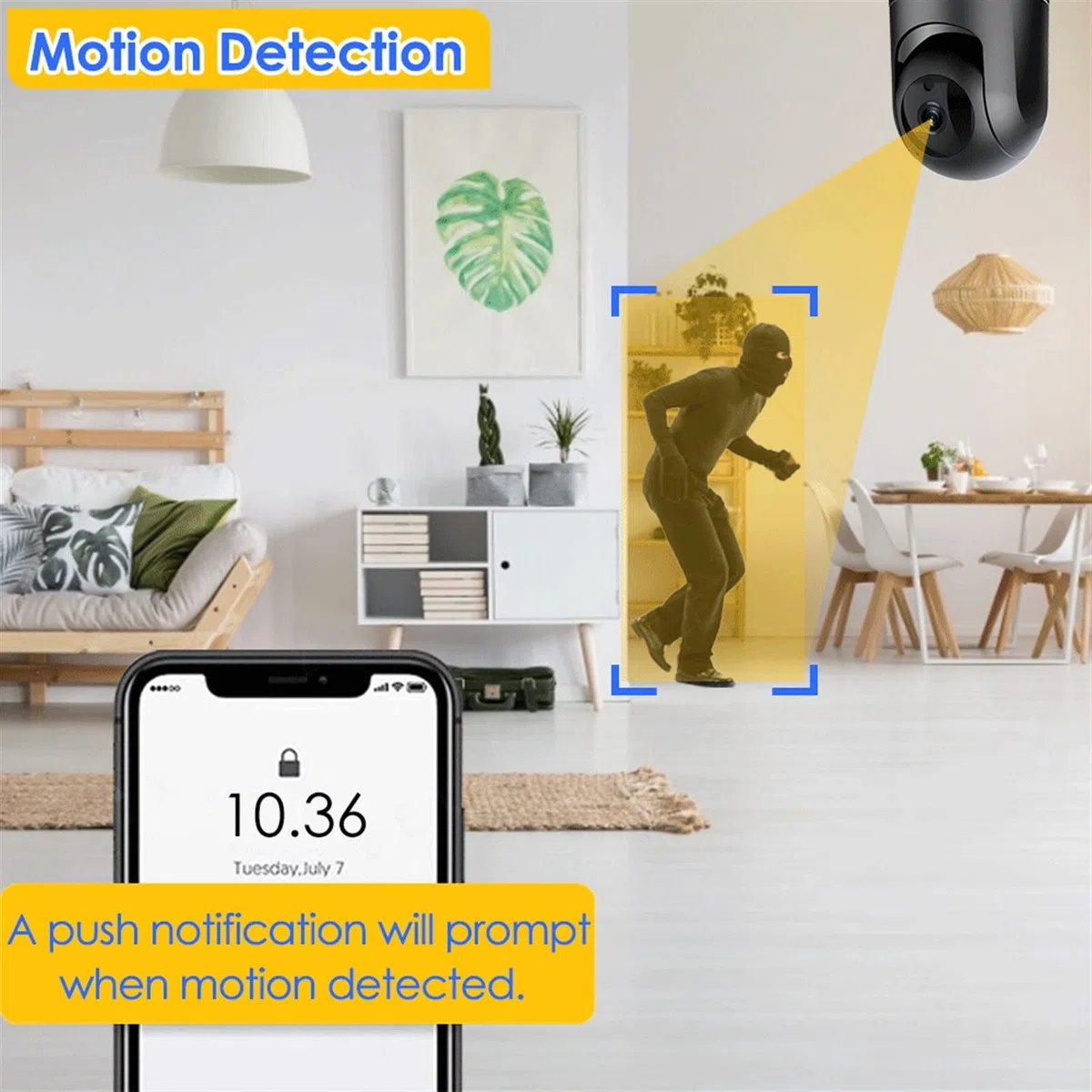 Kamery bezpieczeństwa, Kamera IP 5G 1080P niania elektroniczna Baby Monitor kamera bezpieczeństwa cctv kryty AI śledzenie IR Night Vision monitorująca wideo Alexa P2P(4MP Camera)
